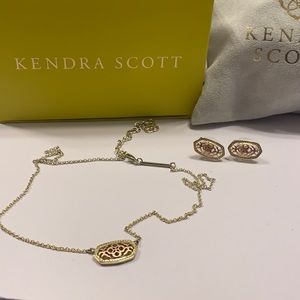 Kendra Scott necklace and earring bundle